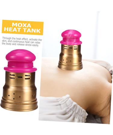 Healeved Moxibustion Box Set - 2 Pure Copper Moxa Candlesticks for Acupuncture | Conical Moxibustion Tool | International Shipping - Buy Online on GoSupps.com
