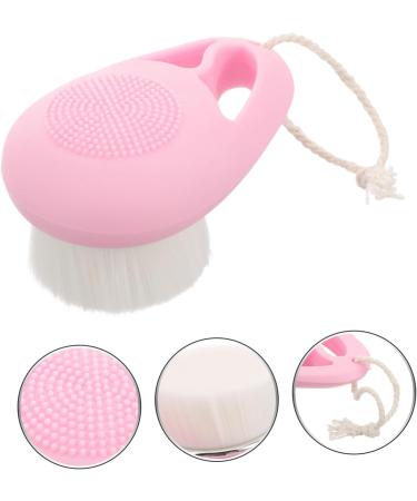 FOMIYES Silicone Face Washing Brush Facial Scrubber Exfoliator Facial Cleansing Brush Manual Face Scrubber Face Exfoliating Brush Face Brush Cleaning Brush Artificial Fiber Double Sided - Buy Online on GoSupps.com