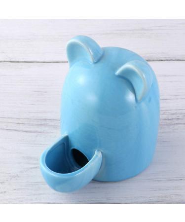 POPETPOP Bunny Water Bottle Hamster Water Feeder Ceramic Automatic Drinking Bottle Small Animals Food and Water Dispenser for Bunny Bird Guinea Pig Hedgehog Chinchilla Ferret Ceramic Water Bottle - Buy Online on GoSupps.com