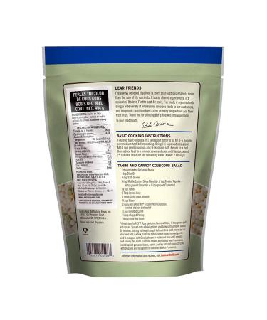 Bobs Red Mill Tri-Color Pearl Couscous - 16 oz (1 lb) Pack of 1 - Buy Online on GoSupps.com