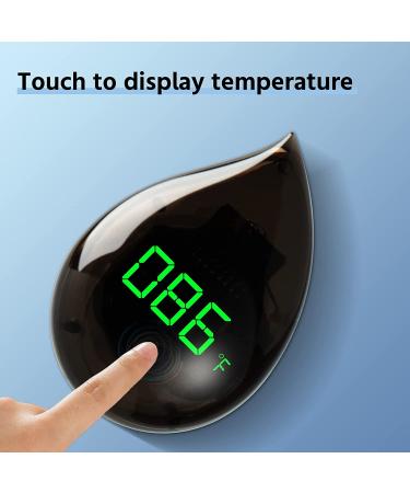 Aggforbl Aquarium Thermometer - Accurate Digital Display Fish Tank Temperature Sensor with LED - Low Energy Consumption - Ideal for Reptile or Fish Tanks - Buy Online on GoSupps.com