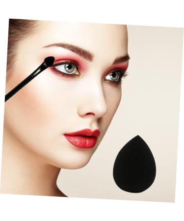 Baluue 30pcs Eye Makeup Black Eyeshadow Artificial Fiber Eye Shadow Applicator Wooden Handle - Buy Online on GoSupps.com