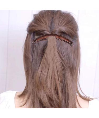 Vintage Banana Hair Clips | Nalcy 6-Piece Set for Long Hair - Ideal Fish Comb Clips for Women & Girls - Buy Online on GoSupps.com