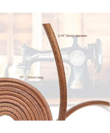 Real Cow Leather Sewing Machine Belt 71 3/16 - High-Quality Treadle Parts for Singer/Jones Machines by SEWTCO - Buy Online on GoSupps.com