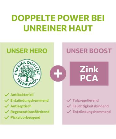  Alkmene alkmene Tea Tree Oil Foaming Face Wash - Vegan face and body cleansing foam free of silicones parabens and mineral oils - face wash for men and women (6 x 200 ml) - Buy Online on GoSupps.com