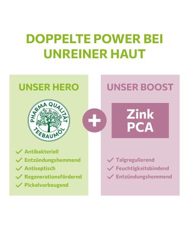 Alkmene Tea Tree Oil Anti Pimple Pen 15ml - Fast Natural Spot Treatment Vegan & Climate-Neutral - Effective SOS Solution for Blemishes - Buy Online on GoSupps.com