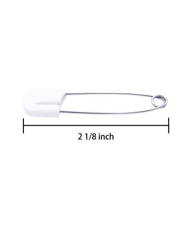50 Pack White Diaper Pins for Cloth Nappies by Firefly - Buy Online on GoSupps.com