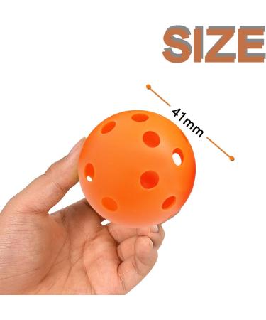 FINGER TEN Golf Practice Balls 12 Pack - Limited Flight Plastic Colored Training Balls for Men and Women - Indoor/Outdoor Use - Mixed Color - Buy Online on GoSupps.com