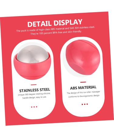 Solustre 2-in-1 Hand Massage Ball & Face Accessories | Professional Foot Massager | Home Massage Globe | Durable ABS | Shop Internationally - Buy Online on GoSupps.com