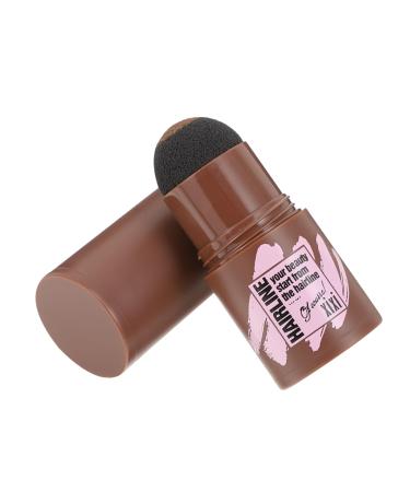 MAGICLULU 1pc Hairline Eyebrow Powder One Step Brow Powder Stamp Buildable Eyebrow Makeup Up Hair Shadow Eyebrow Powder Stamp Makeup Concealer Hairline Embellishment Repair Plastic Product 1 count (Pack of 1) As Shown