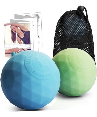 Toddmomy 3 STK Silicone Massage Balls - Trigger Point Roller for Yoga & Mobility | Deep Tissue Myofascial Fitness Pebbles - International Shipping Available - Buy Online on GoSupps.com