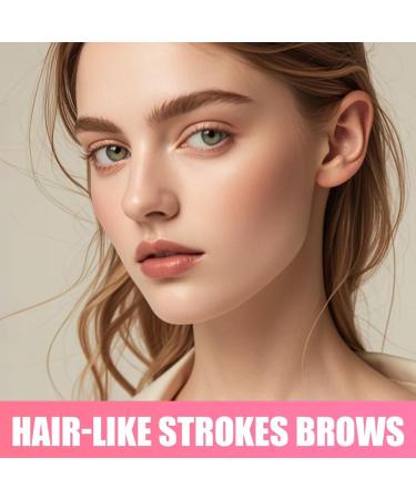 FDEETY Eyebrow Pencil Tattoo Brow Pencil Micro Waterproof & Long Lasting Professional Makeup Brow Pencil Ultra-Fine Double-Ended Pencil with Brush Brown #2 - Buy Online on GoSupps.com