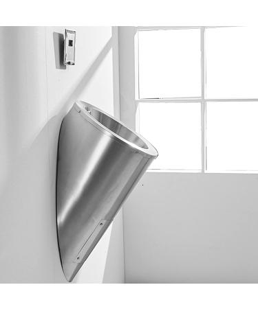 Household Items Wall-Mounted Urinal 304 Stainless Steel Urinal Intelligent Sensor Flushing Men's Urinal Small Vertical Toilet Suitable for Shopping Malls Bars Schools (Single Piece Urinal) - Buy Online on GoSupps.com