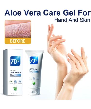 HAPPYWOO Aloe Vera Hand Gel Anti-dryness Moisturizing Hydrating and Repairing Cracked Hand Skin - Buy Online on GoSupps.com