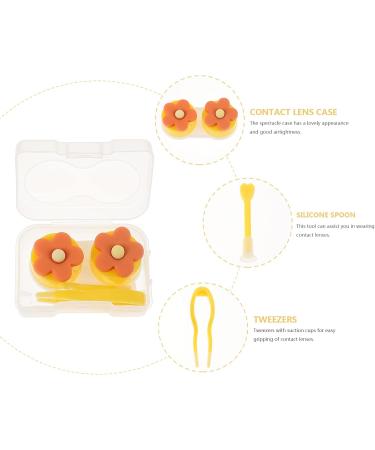 HEALLILY 6pcs Plastic Contact Lens Storage Case - Travel-Friendly Soaking Container for International Use - Buy Online on GoSupps.com