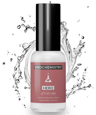 Pheromones to Attract Women for Men (Hero) Body Spray - Bold Extra Strength Human Pheromones Fragrance Body Spray - 50ml (Human Grade Pheromones to Attract Women) - Buy Online on GoSupps.com