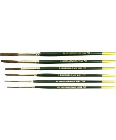 MACK Hannukaine Quill Pinstripe Brushes Set - Pack of 6 - Buy Online on GoSupps.com