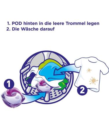 Lenor Detergent Pods All-in-1 - April Fresh Scent | 18 Wash Loads - Spring Flower Aroma | International Shipping - Buy Online on GoSupps.com