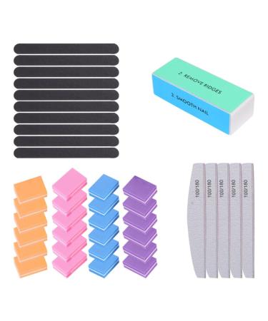 FRCOLOR 1 Nail File Buffer Nail Polishing Block Nail Buffer Block Nail Sanding Files Nail Buffering Files Nail Buffering Block Polishing Buffer Block Nail Buffers Baby Pedicure Sandpaper