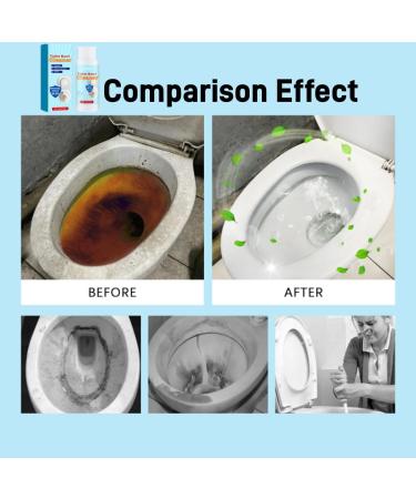Splash Foam Toilet Cleaner Toilet Active Oxygen Agent Foam Toilet Bowl Cleaner Cleaner Foaming Powder No Scrubbing For Squatting Pans Urinals Washbasins Toilet Bowl (1PC) - Buy Online on GoSupps.com
