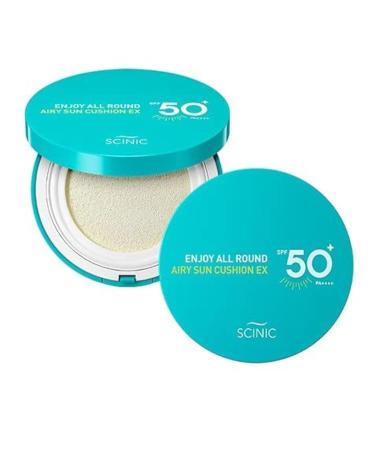 SCINIC Enjoy All Round Airy Sun Cushion EX SPF 50+ PA++++ 25g