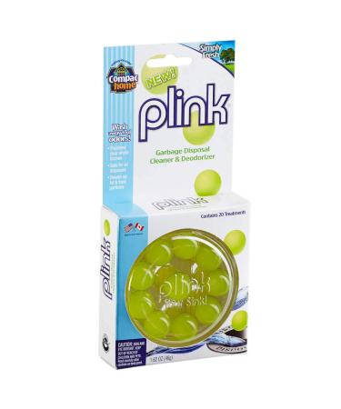 COMPAC HOME Plink Garbage Disposal Cleaner & Deodorizer Infuses and Freshens Your Entire Kitchen Waste Disposal Cleaner Simply Fresh Scent, Value Pack 40 Count Simpy Fresh 40 Count (Pack of 1)