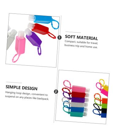 Silicone Bottle Protective Case Set | Durable Perfume Cover Sleeve for Safe Storage | Portable & Stylish Perfume Protection - Buy Online on GoSupps.com