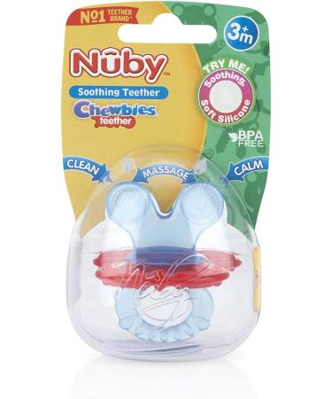 Nuby Teething Ring & Aid for Babies 0-3 Years - Random Color | Shop Internationally - Buy Online on GoSupps.com