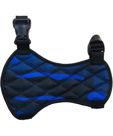 Star Quick Links Archery Arm Guard - 3 Layer Safety, Adjustable Clips - Blue - Buy Online on GoSupps.com