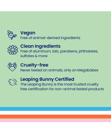 Megababe Bumpy Bar | Pre-Shave Exfoliating Scrub | with Shea Butter Strawberry Fruit Extract & Ceramides | 4.5 oz - Buy Online on GoSupps.com