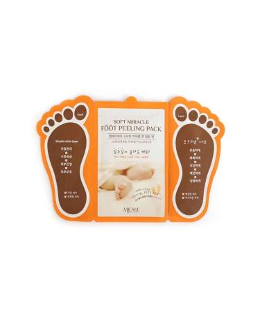 MJCARE MIRACLE FUE PACK PACK - MJCARE SOCKE Mask - moistened intensively repairs and alleviates rough peel peel off cornea cornea remover