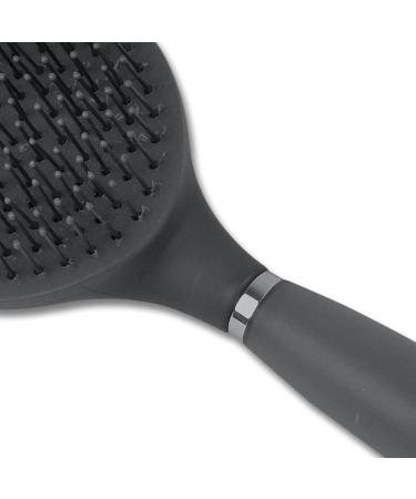 WALDHAUSEN Long Hair Brush with Gel Handle - Premium Black Brush for Effortless Styling | International Shipping Available - Buy Online on GoSupps.com