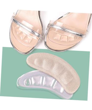 FRCOLOR 12 Pairs Non-Slip High Heel Stickers - Comfort Forefoot & Heel Cushions for Skid-Free Wear | Sweat Absorbent Flannel Pads - Buy Online on GoSupps.com