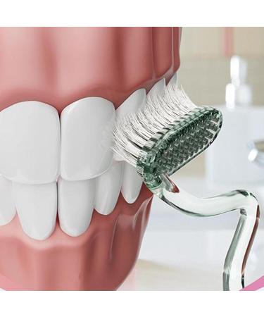S-Shaped Toothbrush for Deep Cleaning | Soft Bristles Manual Toothbrush for Adults - Multifunctional Oral Care - Buy Online on GoSupps.com