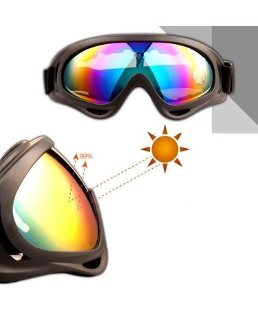 JTEG Ski Glasses & Goggles - Windproof Snow & Motocross Protective Eyewear for Winter Sports - 1 Color + 1 Gray - Buy Online on GoSupps.com