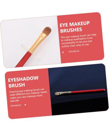 WOONEKY Eye Makeup Tool Eyeshadow Brush Eye Makeup Kit Makeup Eyeshadow Eye Shadow Makeup Wood - Buy Online on GoSupps.com