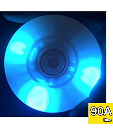 FYANER Light Up Inline Skate Wheels 80mm Blue - 4 Pack Luminous Flash Replacement Wheels - Buy Online on GoSupps.com