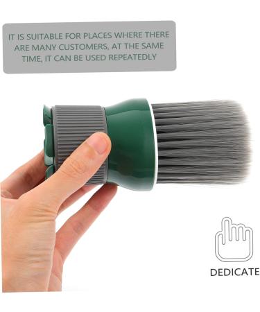 Housoutil Cleaning Brush Dust Cleaner for Home Ear Blow Dryer Hair Brush Neck Duster Japanese Hair Clip Barber Brush Duster Hair Cutting Tool Barber Shaving Plastic Duster Brush Household 14.5X7X7CM Green - Buy Online on GoSupps.com