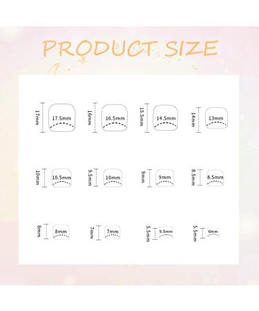 NICENEEDED Glitter Sequin Nude Color Press on Toe Nails Glossy French Short Square Acrylic False Toe Nails Full Cover Artificial Stick on Foot Nails for Women and Girls - Buy Online on GoSupps.com