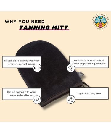 Crazy Angel Double-sided Fake Tan Applicator Mitt. - Buy Online on GoSupps.com
