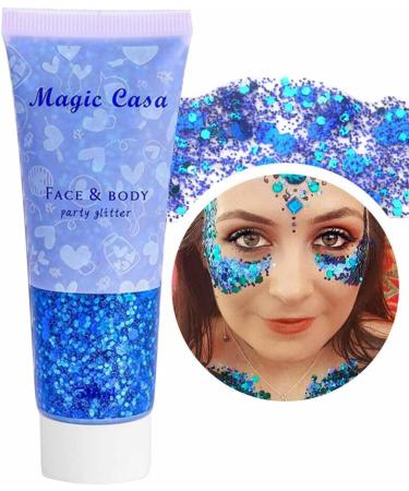  Jildouf Face glitter - Shimmering liquid eyeshadow with body gel glitter gel for body and nails hair glitter body gel for women Jildouf - Buy Online on GoSupps.com