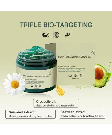  SONGVISON Instant Mole & Spot Removal Gel Dark Pigment Lightening Gel Skin Correcting Moisturizing Serum for Women - Buy Online on GoSupps.com