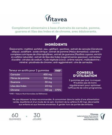 Vitavea Manha Sugar-free Hunger Supplement Weight Loss and Metabolism Supplement Weight Loss and Metabolism Guarana  - Buy Online on GoSupps.com