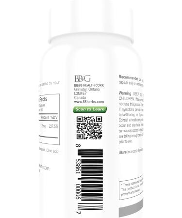 Premium Zinc Bisglycinate 25mg Veg Caps - Highest Absorption & Non Buffered - 90 Capsules - Buy Online on GoSupps.com