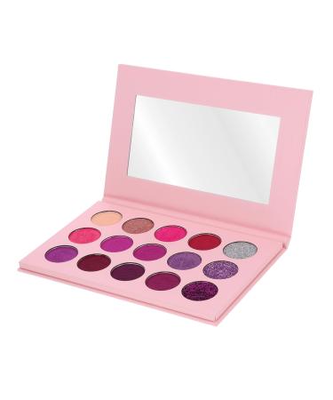 Beavorty Palette 15 matte Makeup Palette palette flash Miss Compact 1 count (Pack of 1) Purple