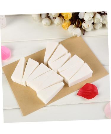 FRCOLOR 120 Pcs Manicure Sponge Makeup Foam Applicator - Nail Art & Foundation Blending - Beauty Puff Wedges for Flawless Makeup Finish | Shop Internationally - Buy Online on GoSupps.com