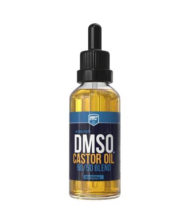 BP Life DMSO + Castor Oil Blend Dual-Action Topical Carrier (2oz Dropper)