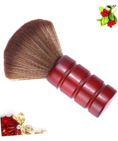 FRCOLOR Neck Duster Hair Cutting Brush Hair Cleaning Brush Neck Brush Barber Neck Cleaning Tools Barber Tool Face Cleaner Brush Wooden Handle Brush Hair Brush Soft Red Bamboo - Buy Online on GoSupps.com