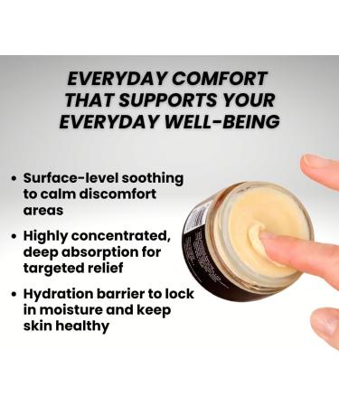 Medical Miracles Hemp 250 Mg Regular Strength Healing Salve Cream: Ideal for HIPS Joints Neck Back Elbows Fingers Hands and Knees Made in USA - Buy Online on GoSupps.com