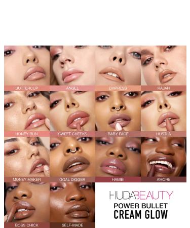 Buy HUDA BEAUTY Power Bullet Cream Glow Hydrating Lipstick Rajah - Light Terracotta Nude | International Shipping Available - Buy Online on GoSupps.com